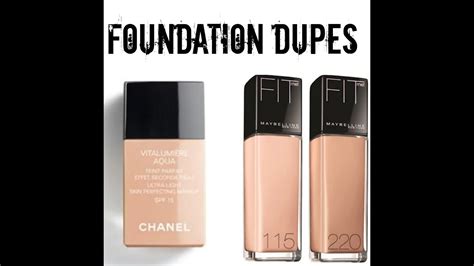 chanel water foundation dupe|chanel face wash dupe.